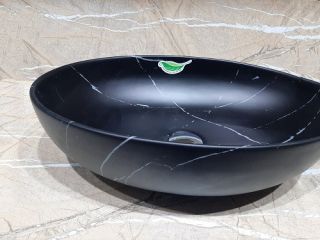 Раковина  CeramaLux 78166MBM черная 51.5 см